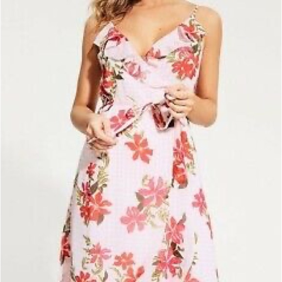 Guess Daydream Wrap Dress - Picture 3 of 3